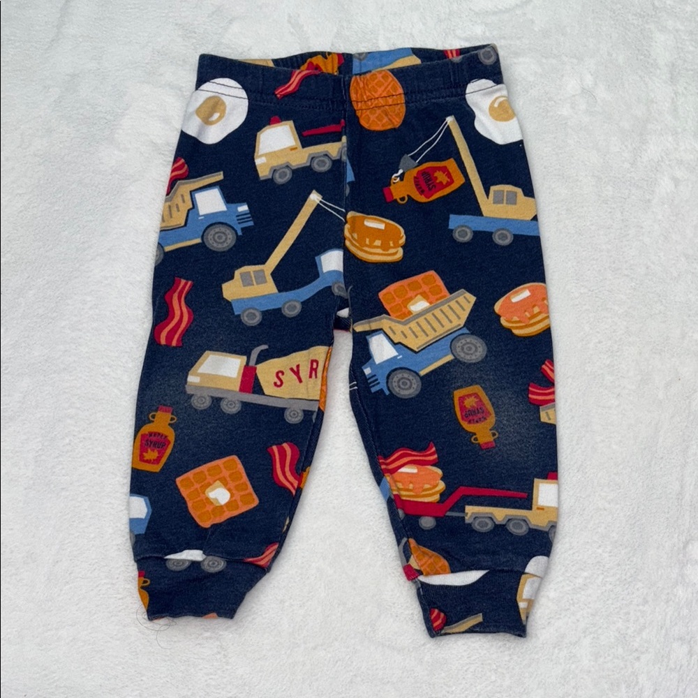 (3 for $10) the childrens place Navy Construction waffle Print Pants 🧇